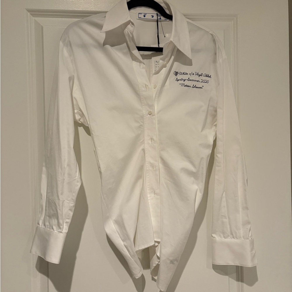 Women off White Dress Shirt